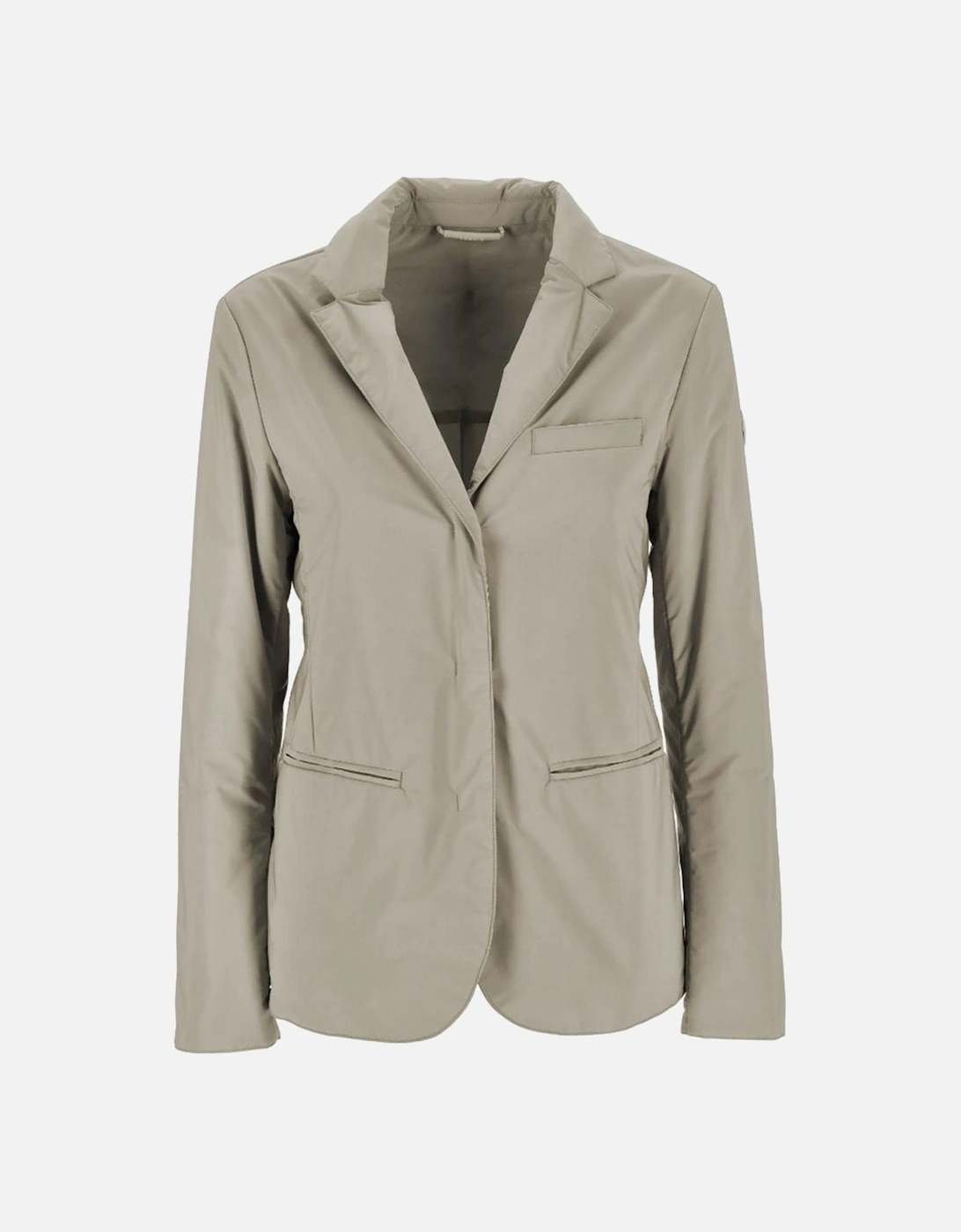 Water-Repellent Jacket with Snap Closure and Pockets Women - Beige, 5 of 4