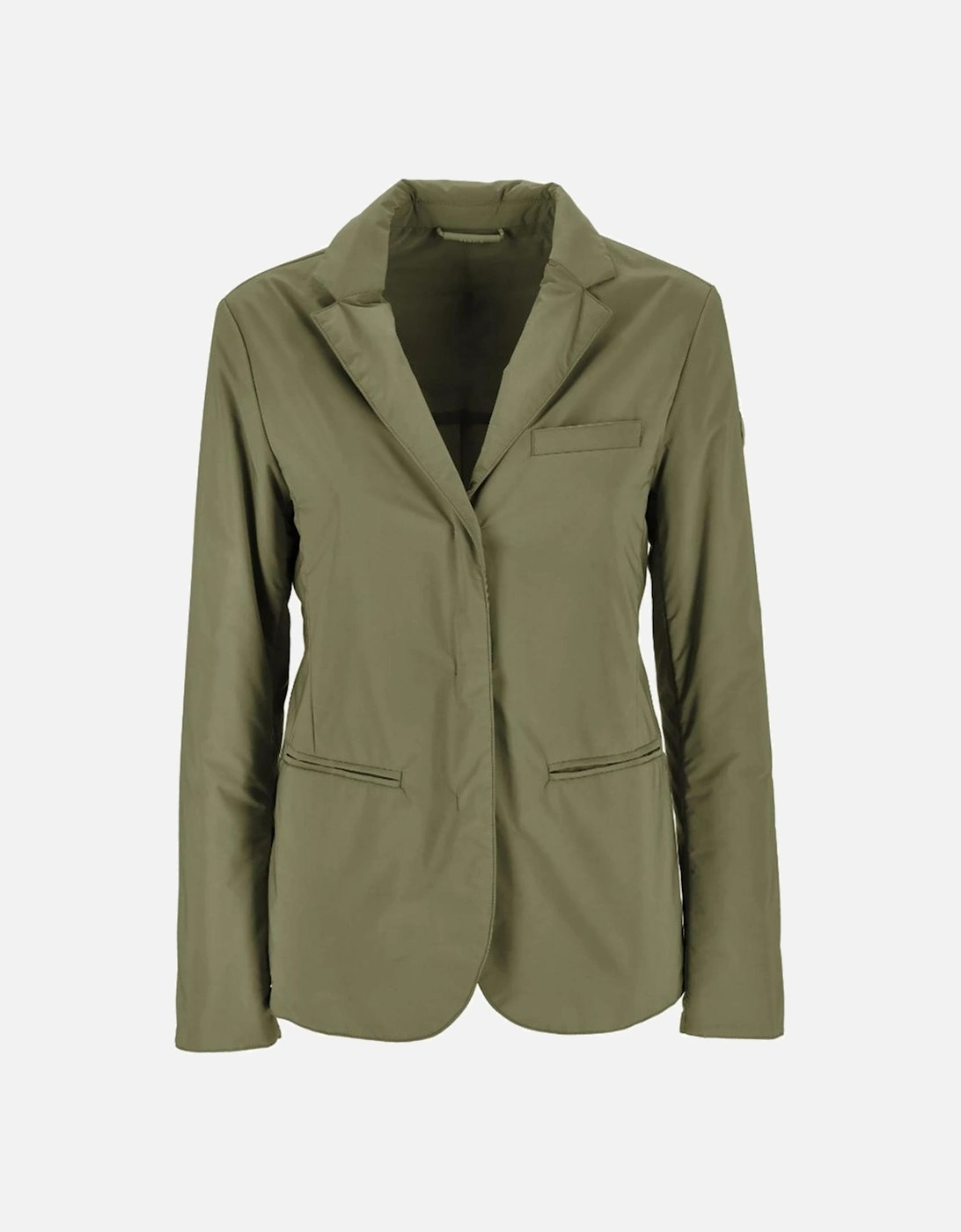 Water-Repellent Jacket with Snap Button Closure Women - Green Jackets, 5 of 4