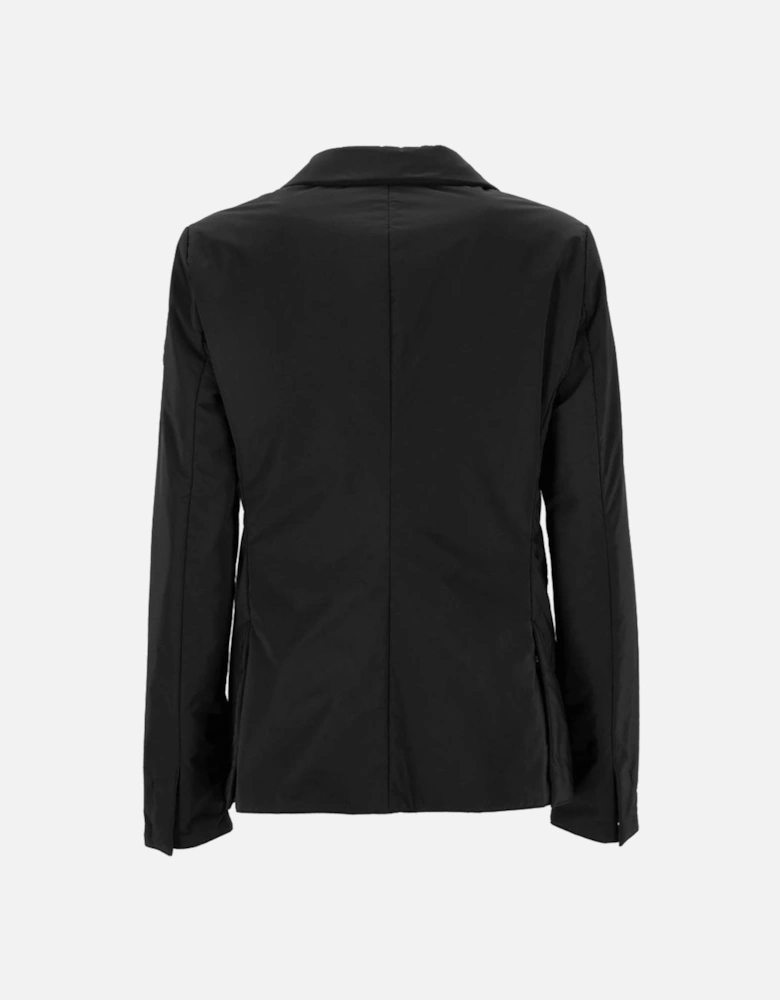 Water-Repellent Jacket with Snap Button Closure Women - Black Jackets