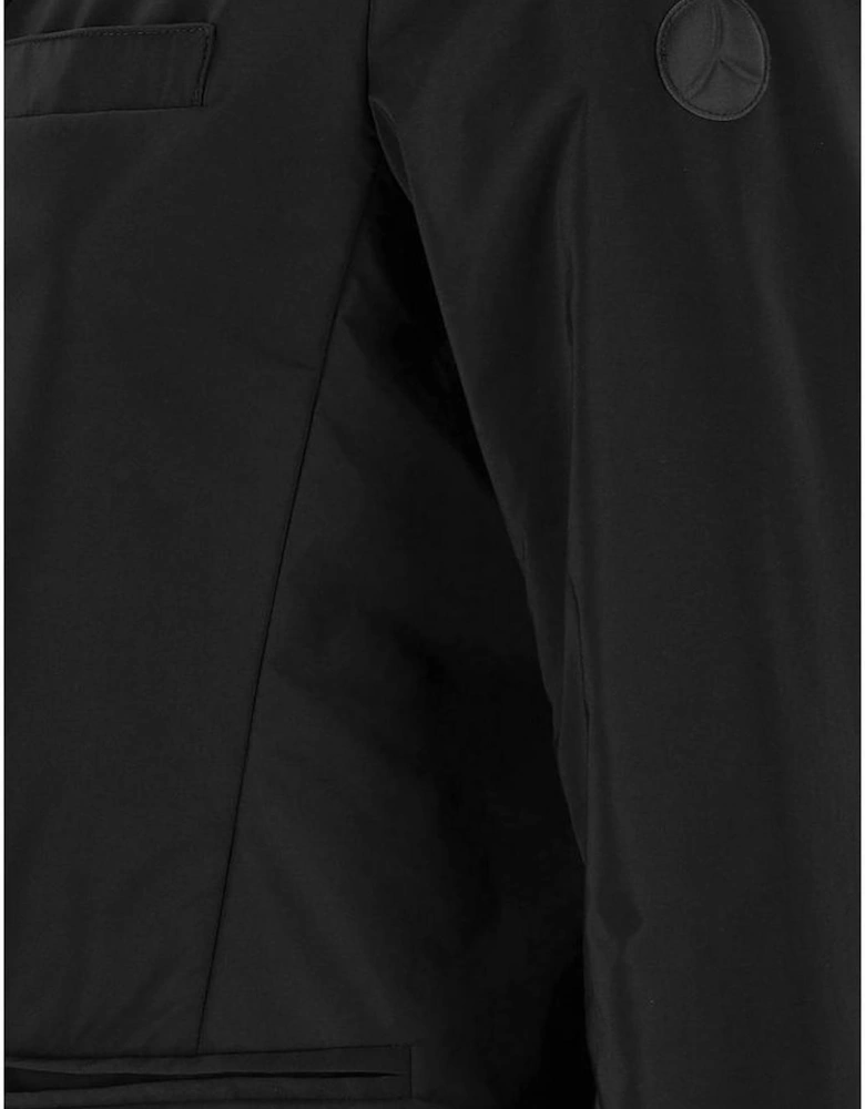 Water-Repellent Jacket with Snap Button Closure Women - Black Jackets