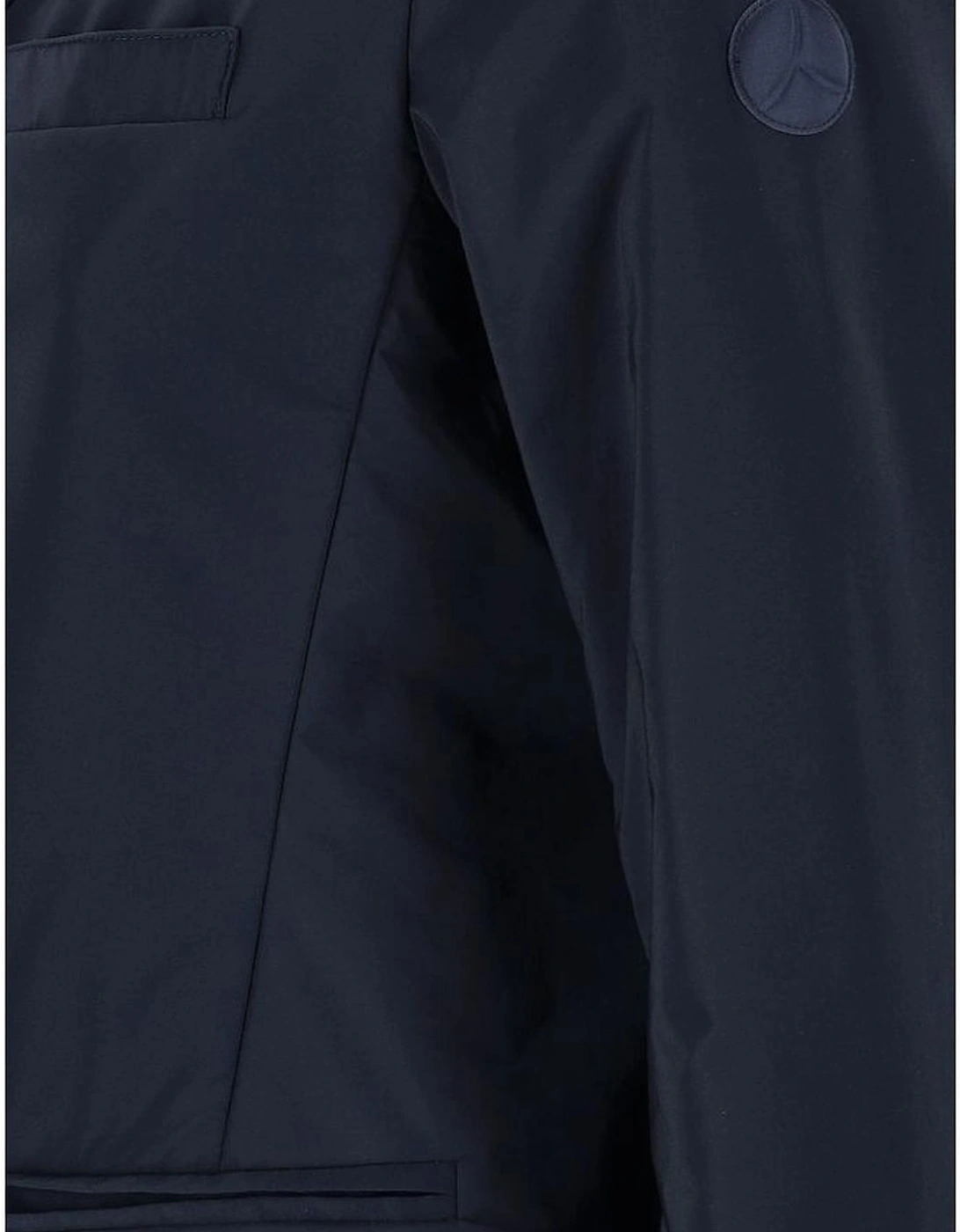 Water-Repellent Jacket with Snap Button Closure Women - Blue Jackets