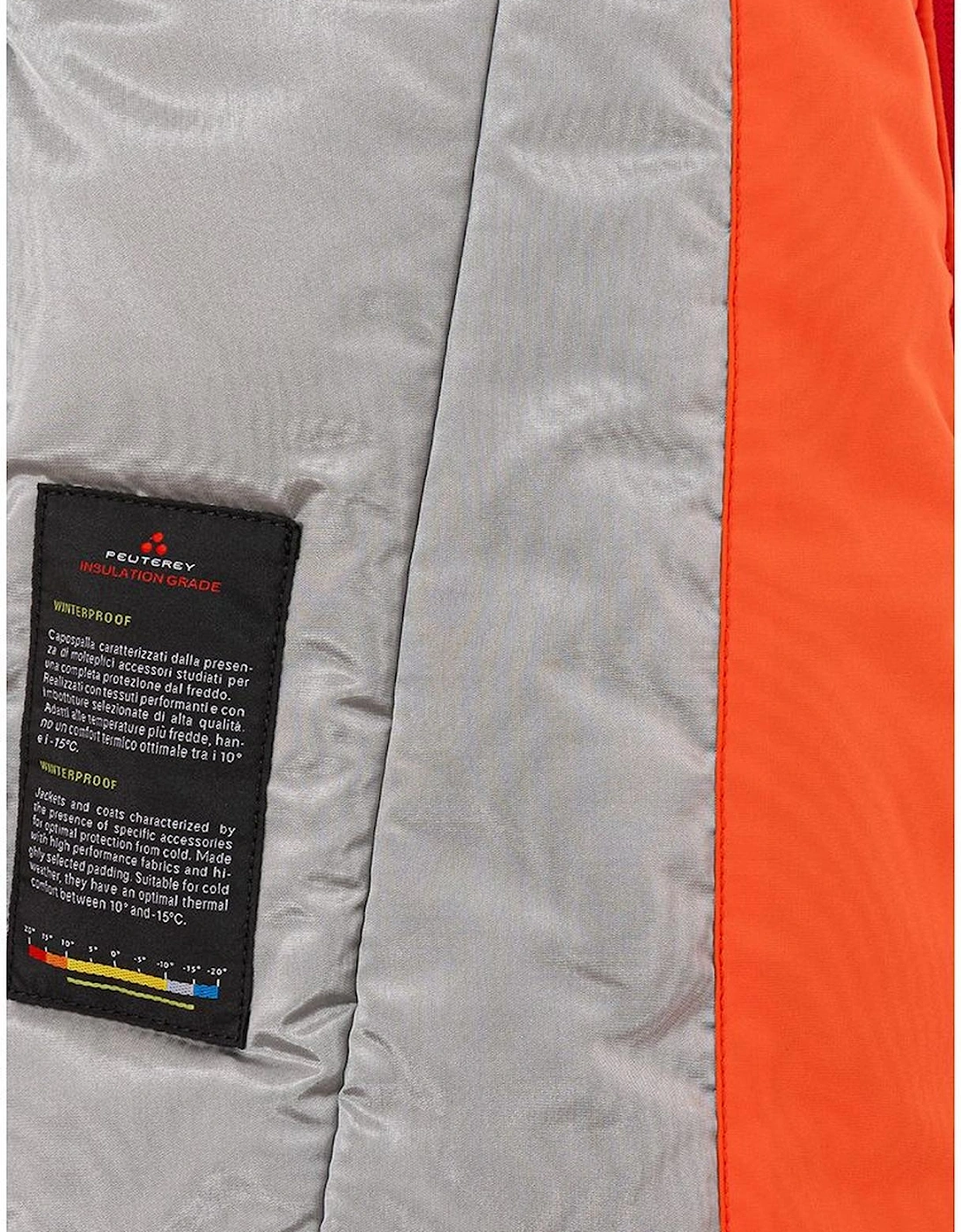 Vibrant Polyester Jacket for Versatile Style Women - Orange Jackets