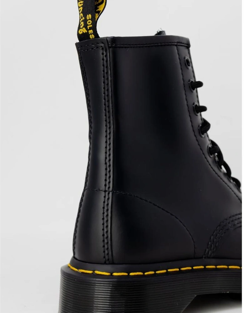 Black Leather Boot Women