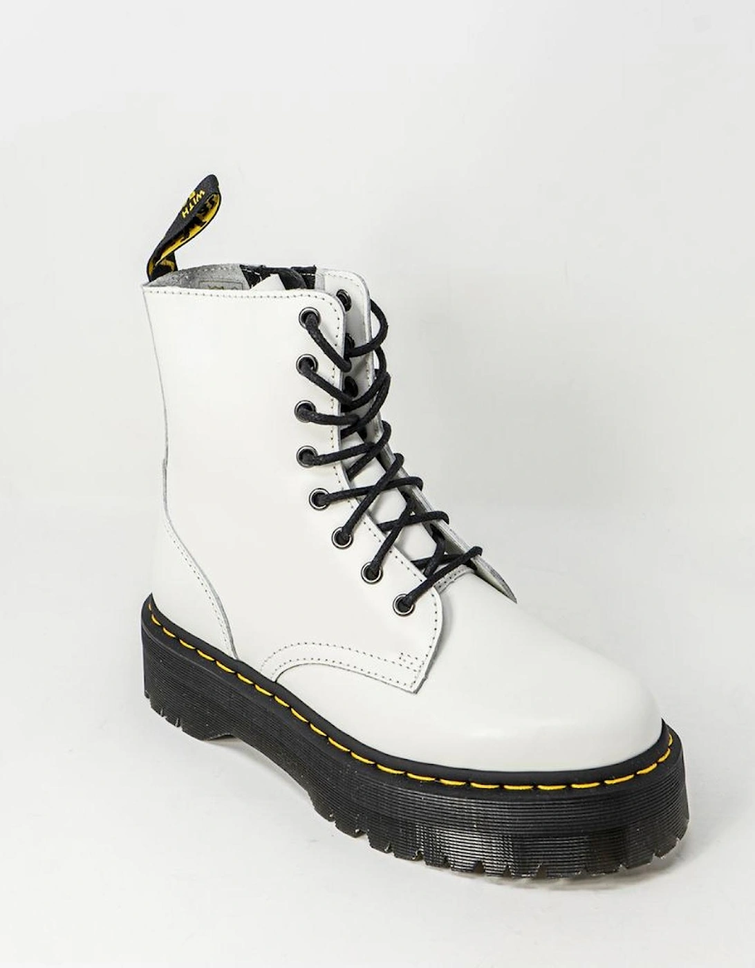 White Leather Boot Women