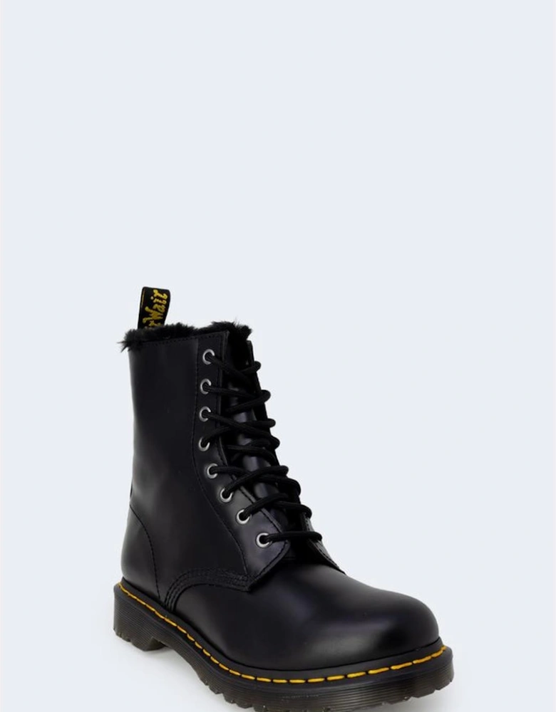 Black Leather Boot Women