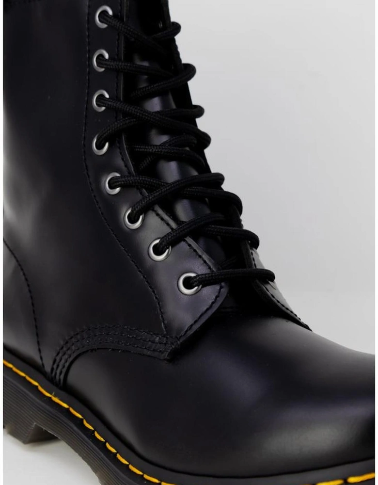 Black Leather Boot Women