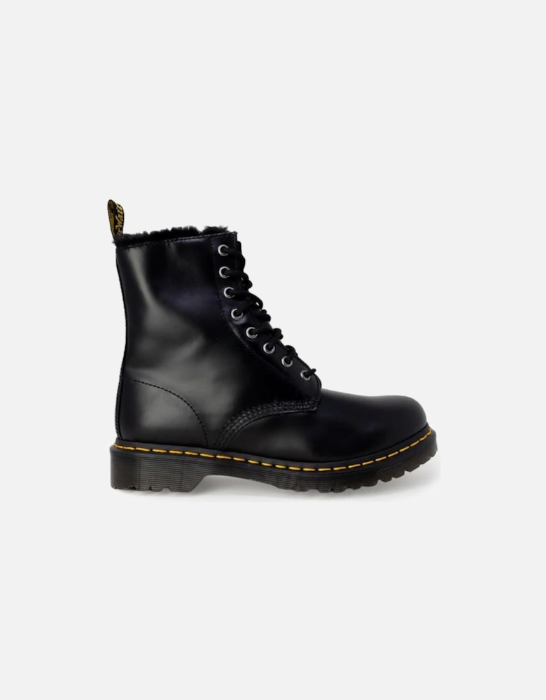 Black Leather Boot Women