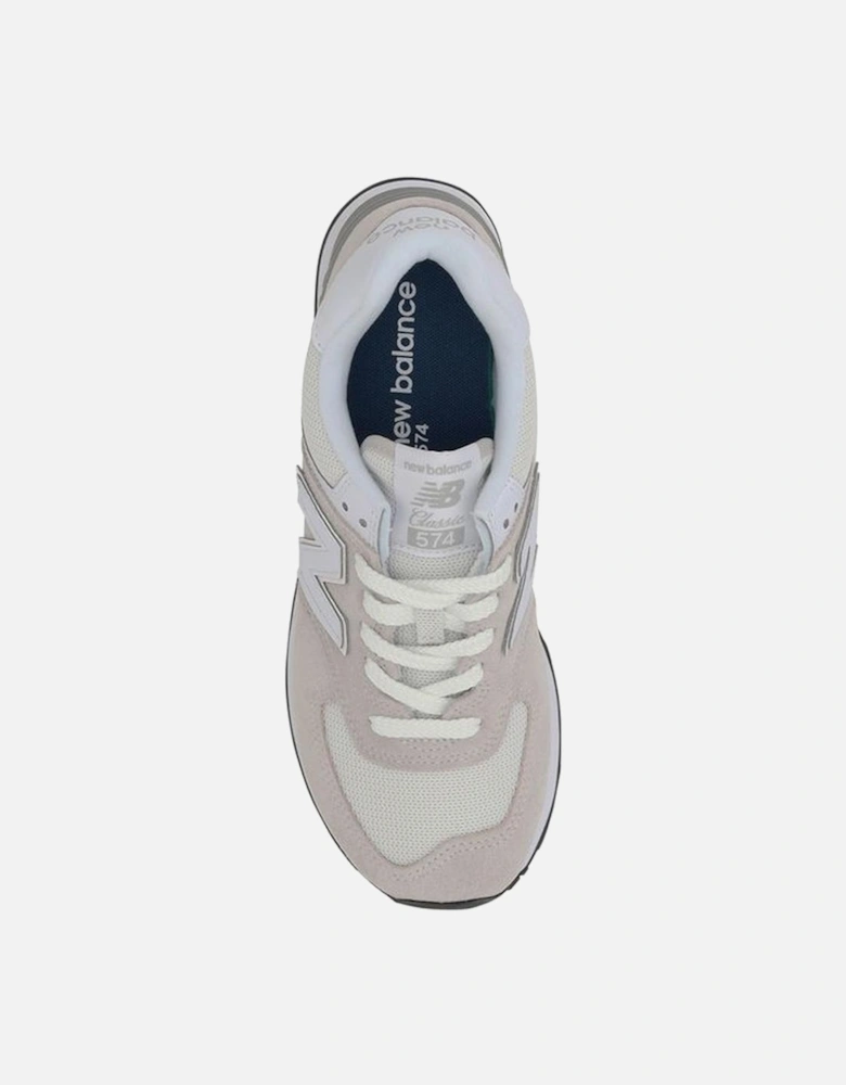 MTZ Mesh Suede Sneakers with Raised Rubber Outsole Women - Beige
