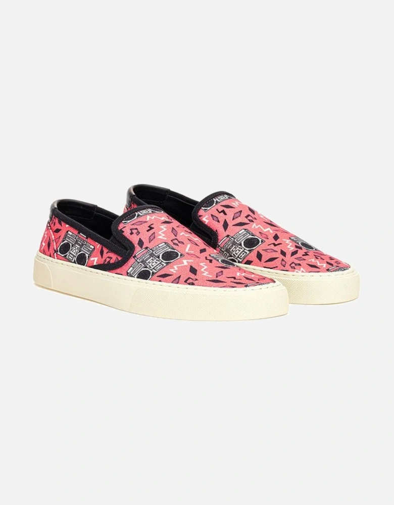 Pink Cotton Sneaker Women