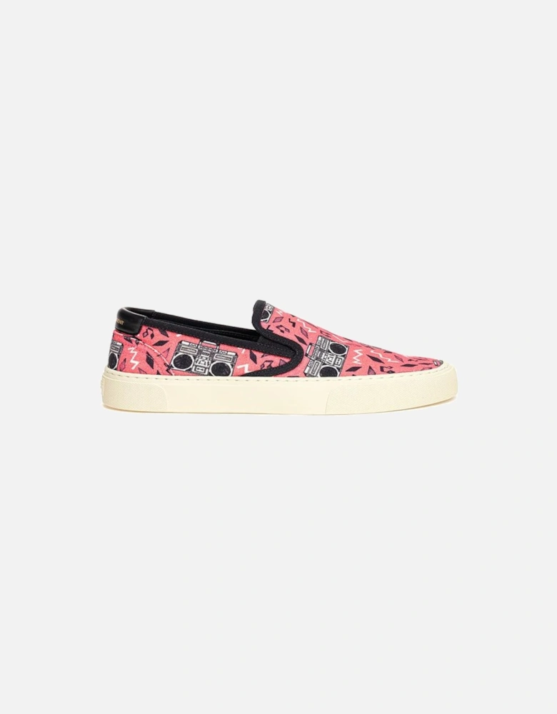 Pink Cotton Sneaker Women