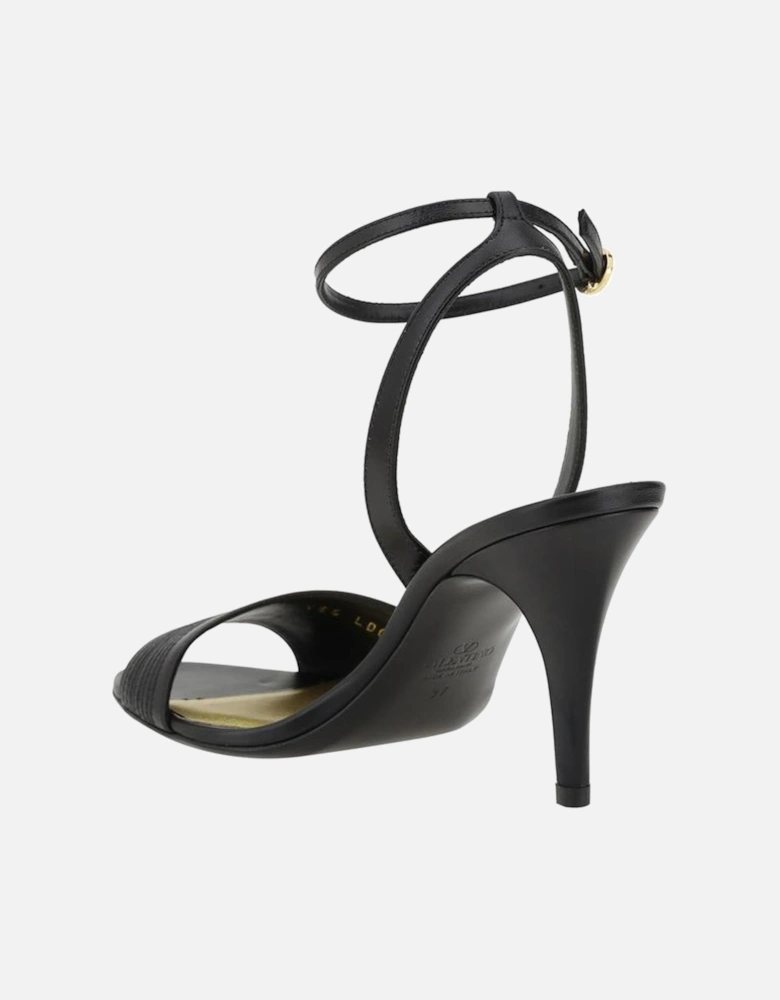 Logoed Sandals Women - Black