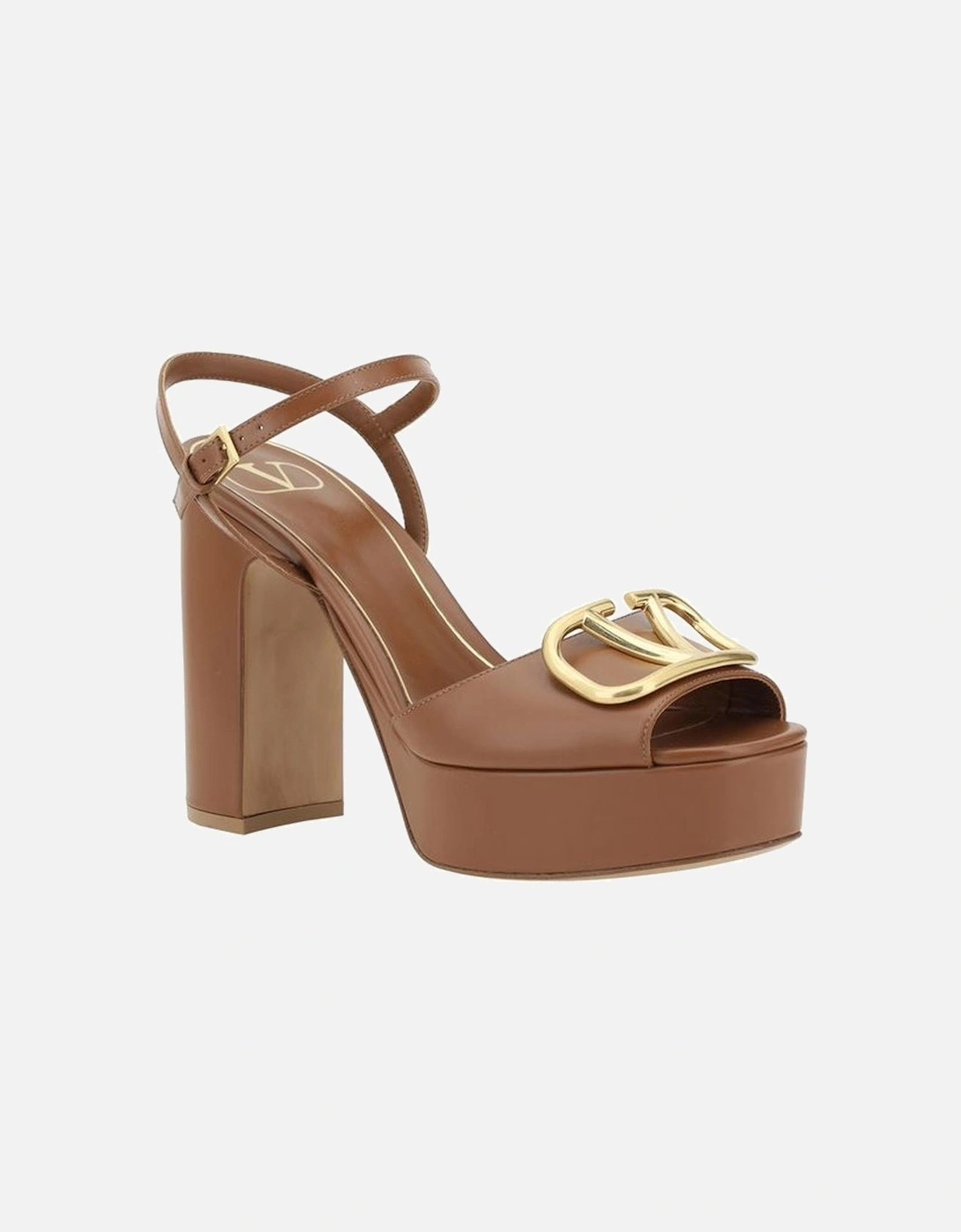 Logoed Sandals Women - Brown