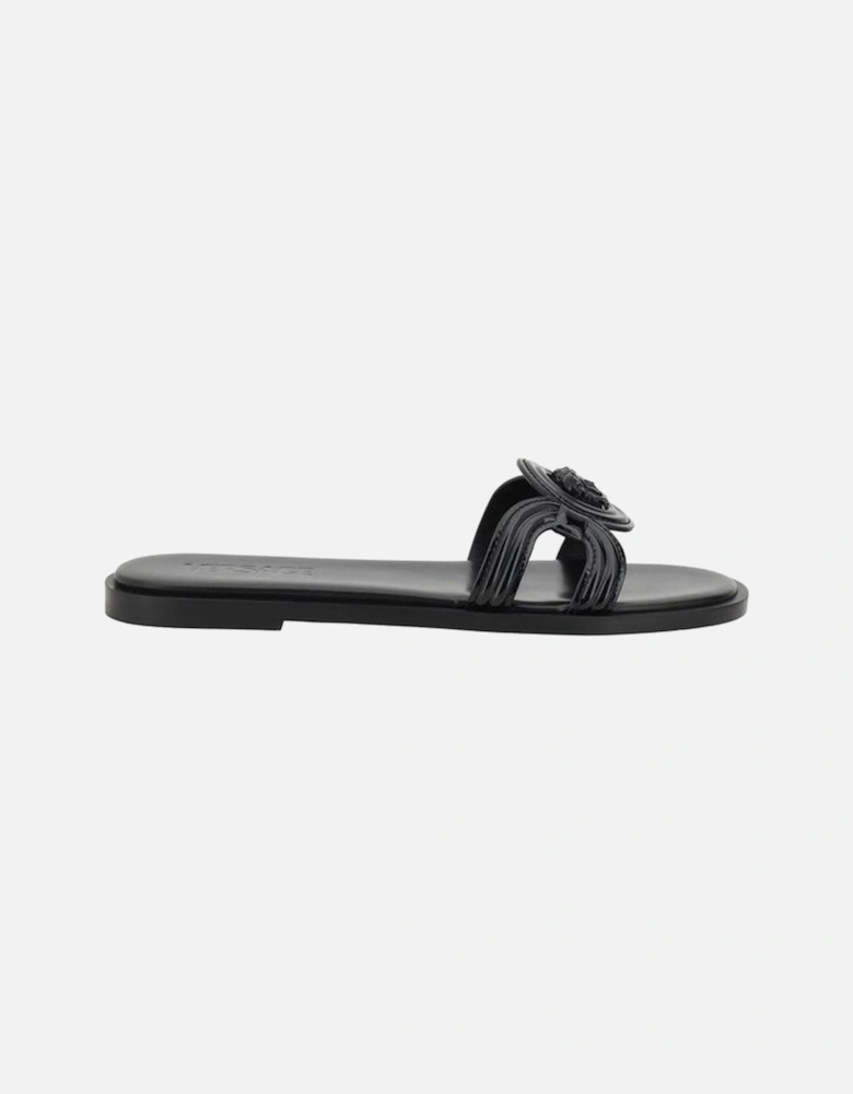 Medusa logo Sandals Women - Black