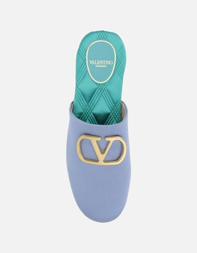 Satin VLogo Mules with Quilted Insole Women - Multicolor Sneakers