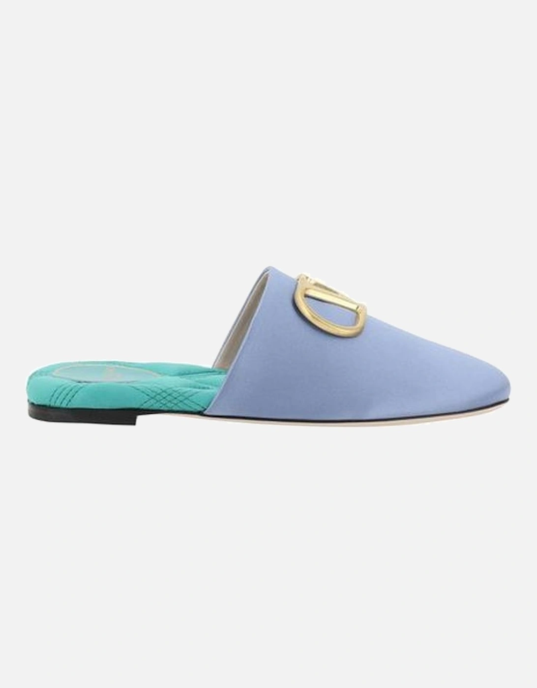 Satin VLogo Mules with Quilted Insole Women - Multicolor Sneakers, 5 of 4