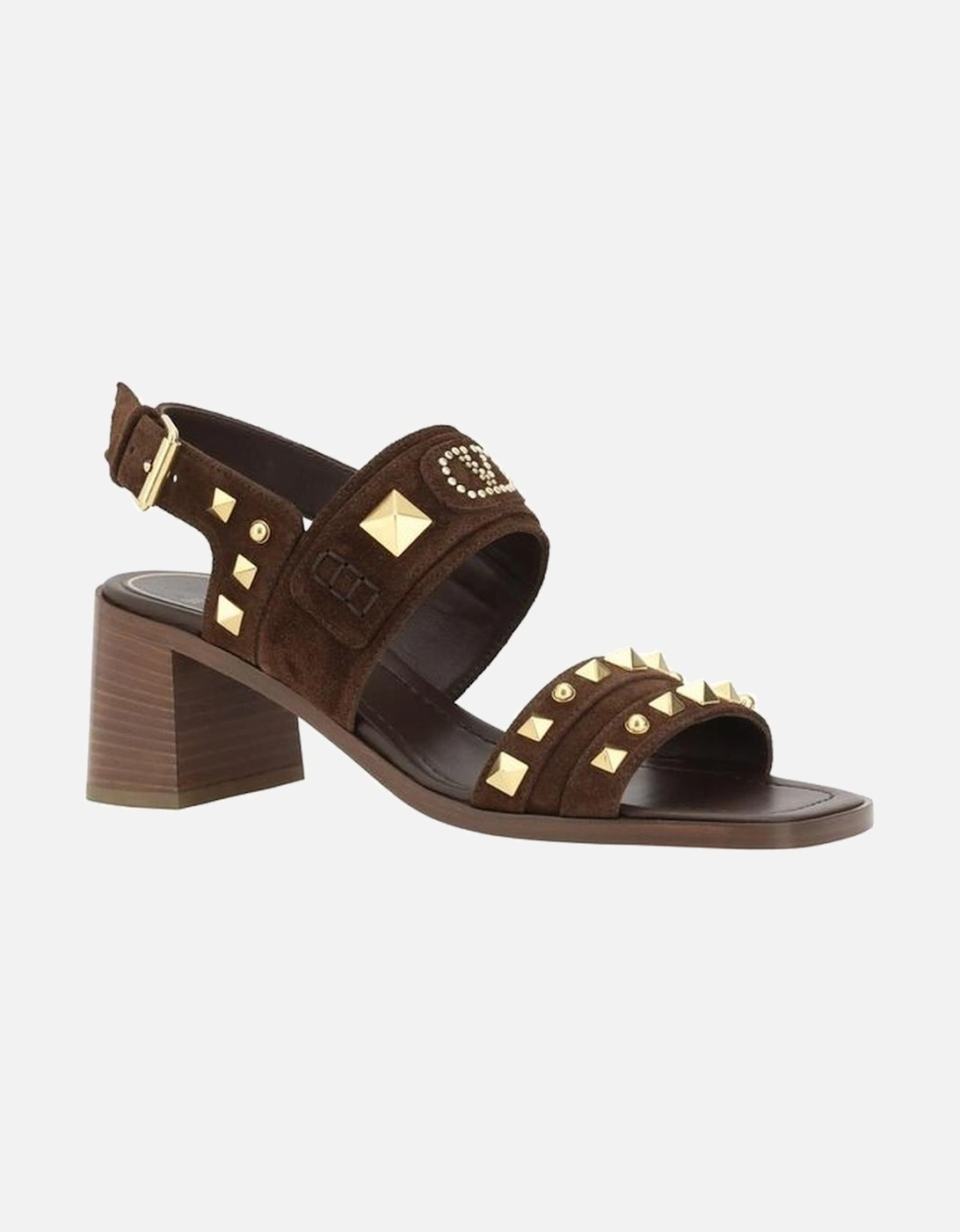 Suede Sandals Women - Brown