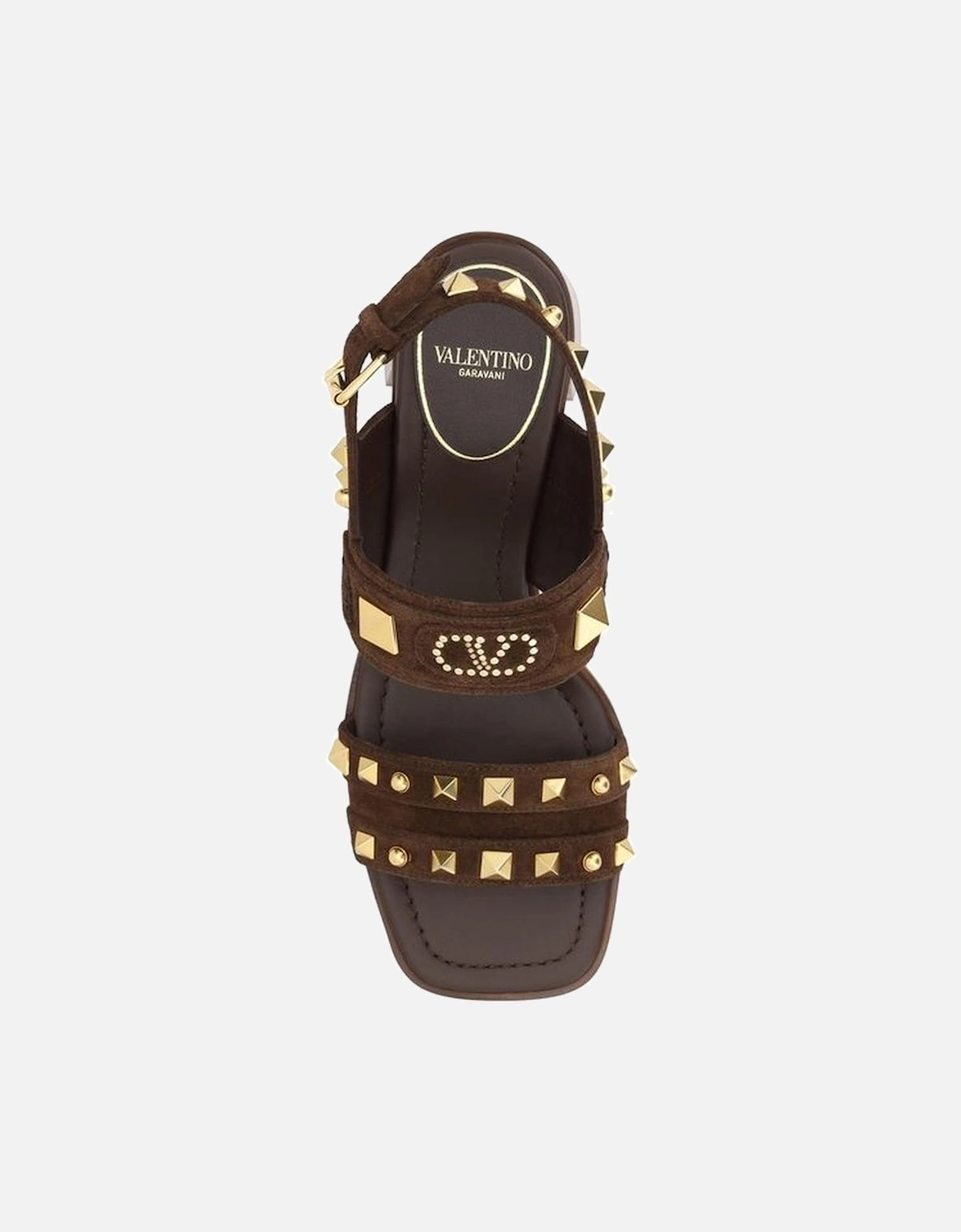 Suede Sandals Women - Brown