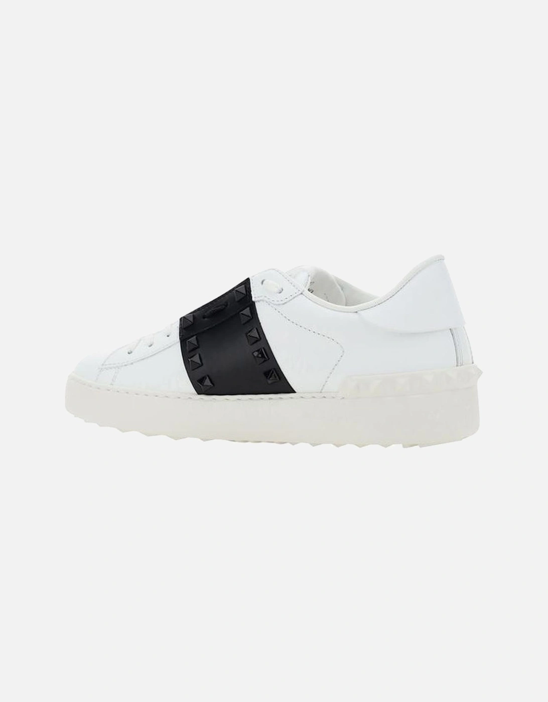 Leather Rockstud Open Slip-On Sneakers Women - Multicolor