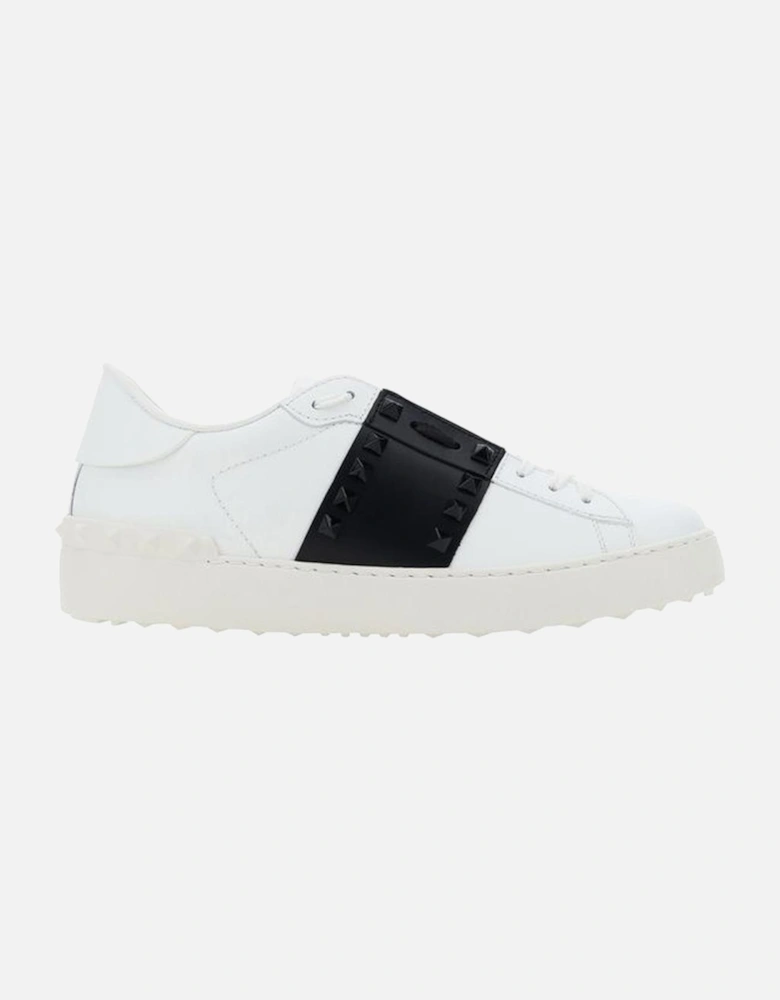 Leather Rockstud Open Slip-On Sneakers Women - Multicolor