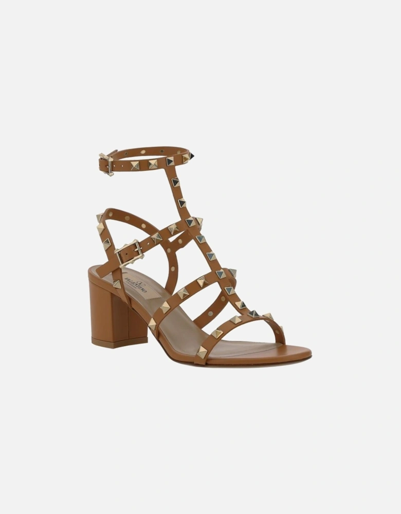 Rockstud Sandals Women - Beige