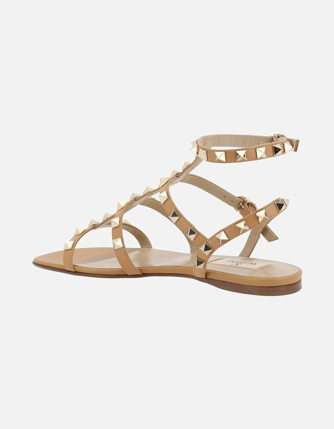 Rockstud Sandals Women - Beige