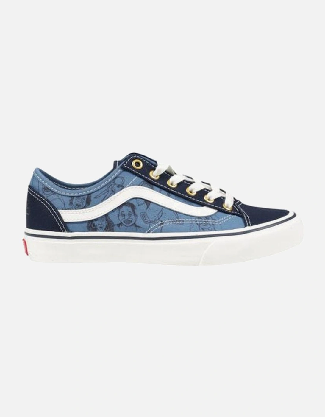 Blue Suede Sneaker Women, 6 of 5