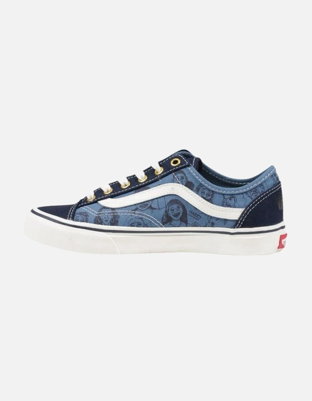 Blue Suede Sneaker Women