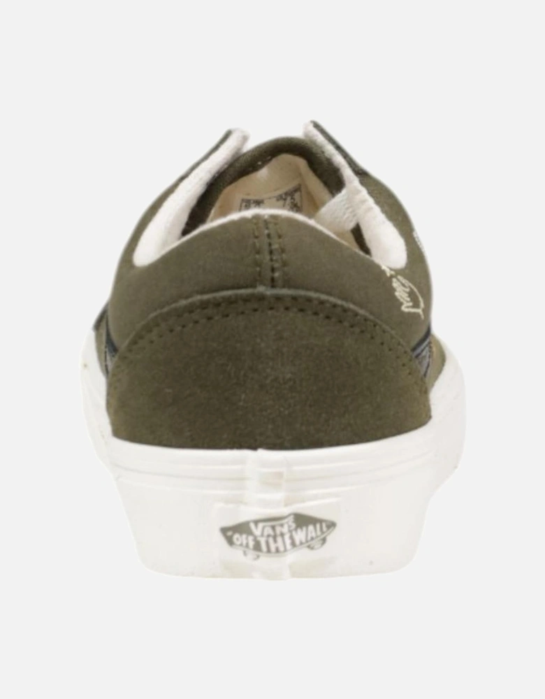 Green Leather Sneaker Women