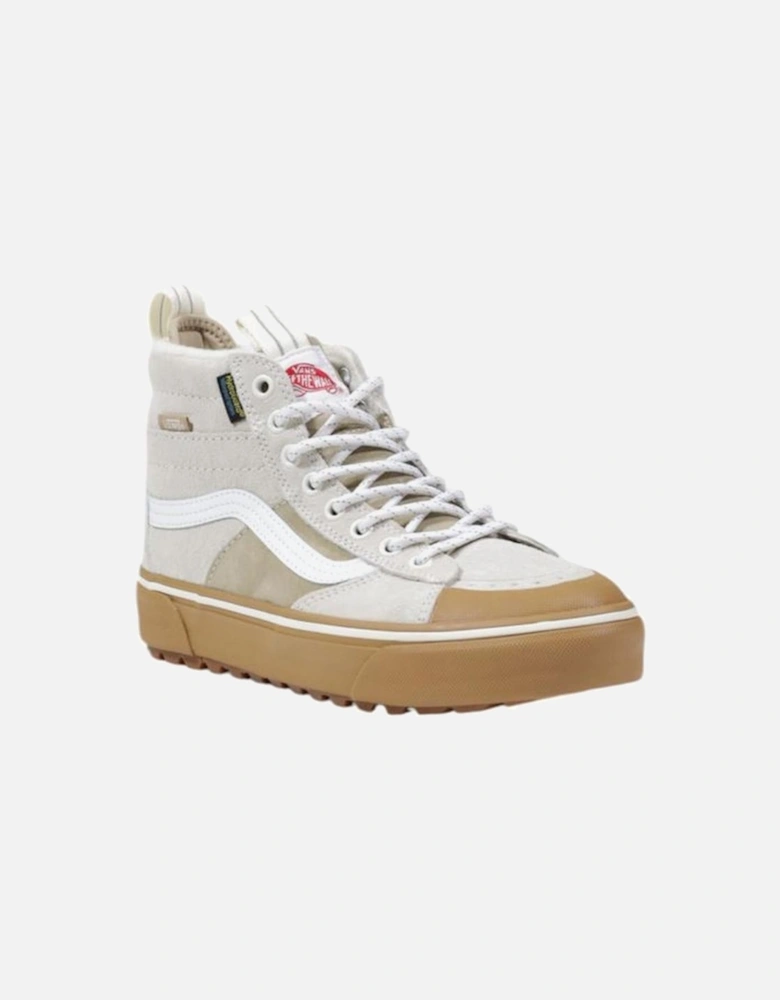 Beige Leather Sneaker Women