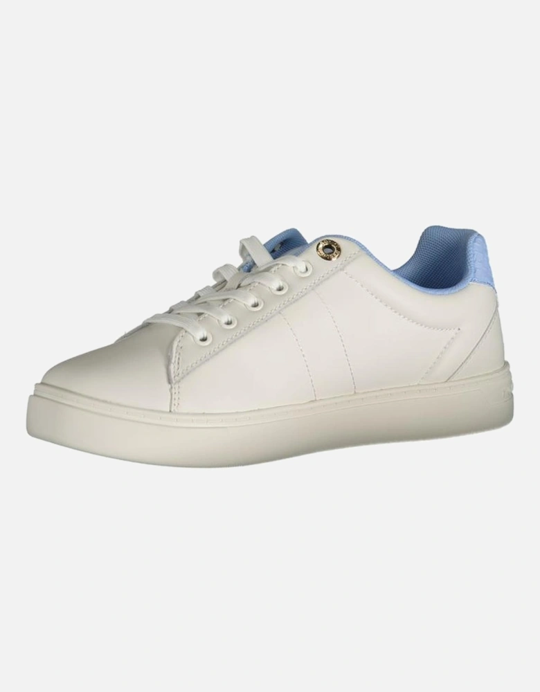 Light Blue Polyester Sneaker Women