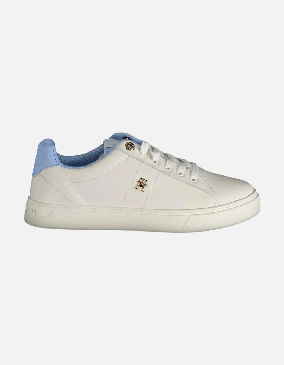 Light Blue Polyester Sneaker Women, 4 of 3