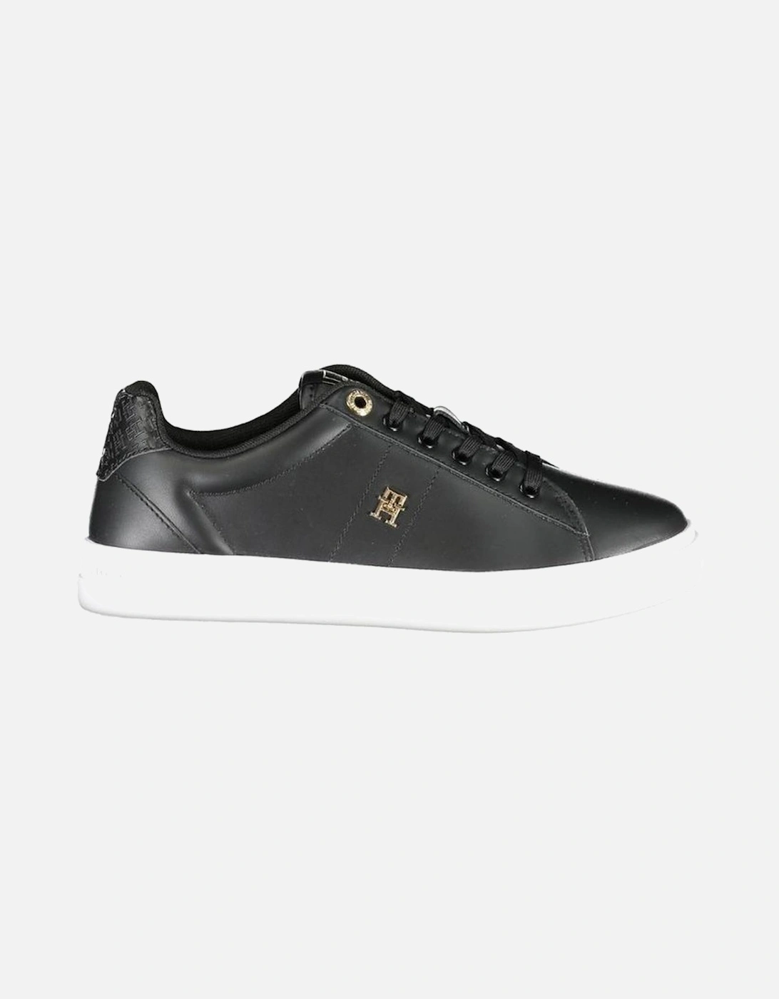 Lace-Up Sports Footwear with Contrast Details Women - Black, 4 of 3
