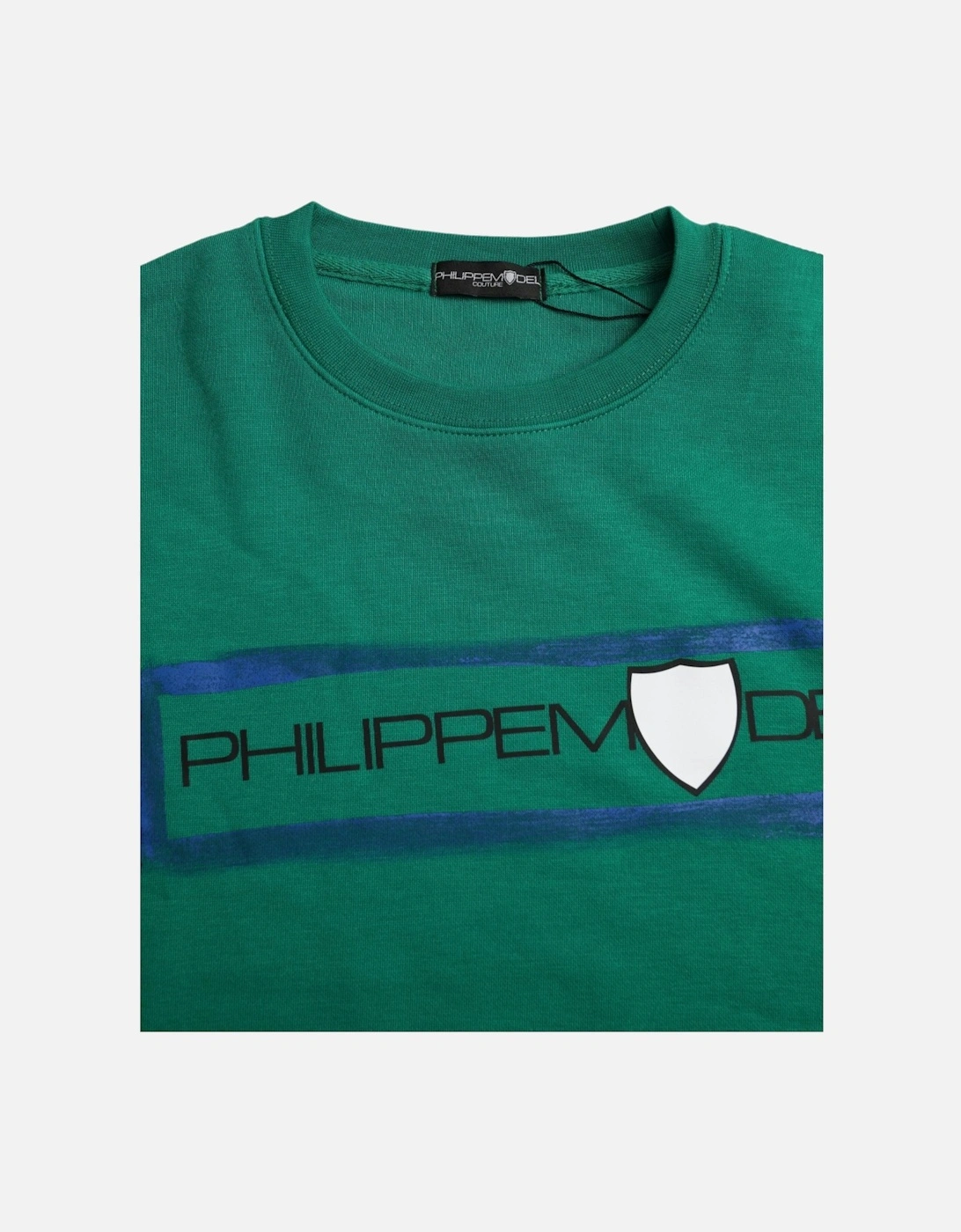 Green Printed Long Sleeve Sweater Women