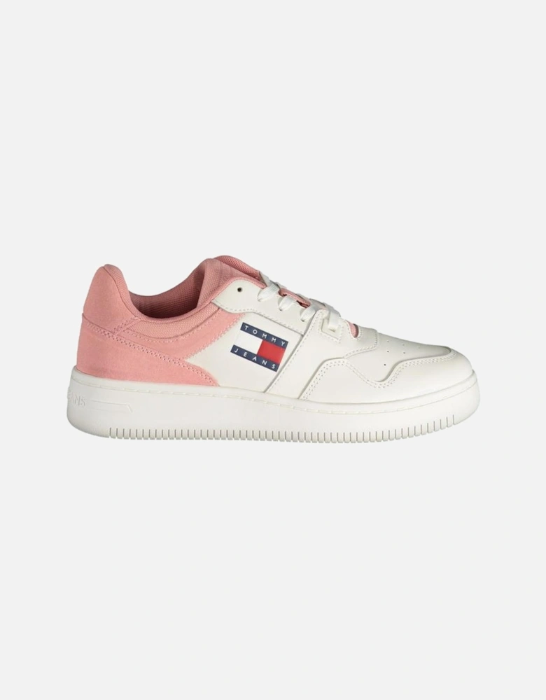 Pink Polyester Sneaker Women