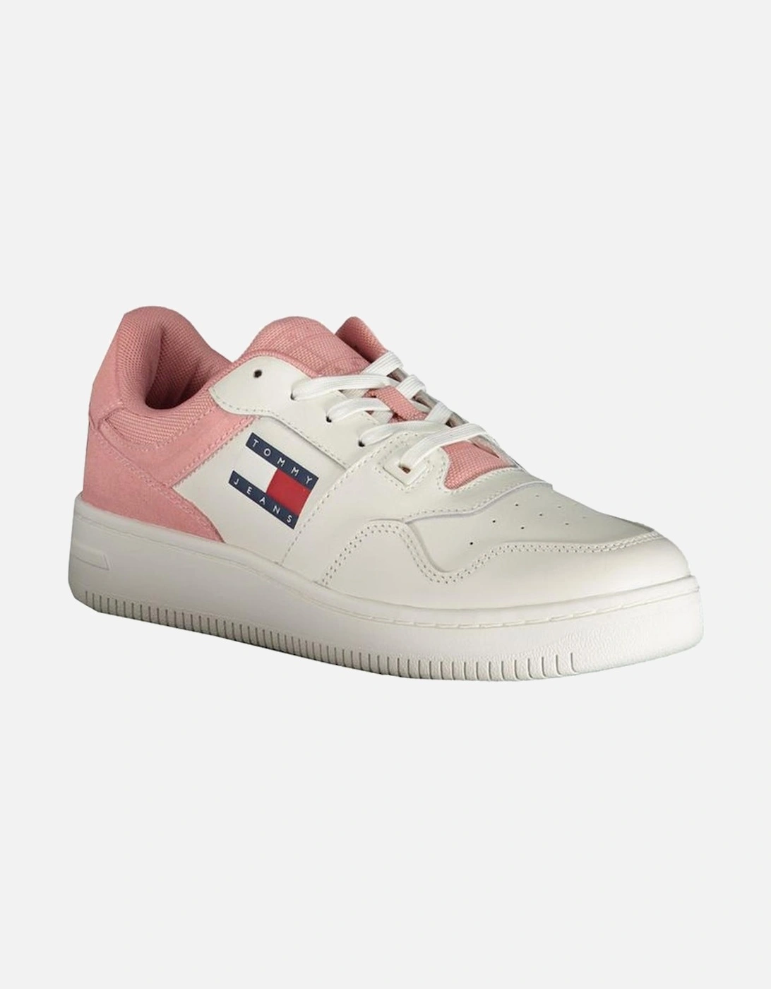 Pink Polyester Sneaker Women