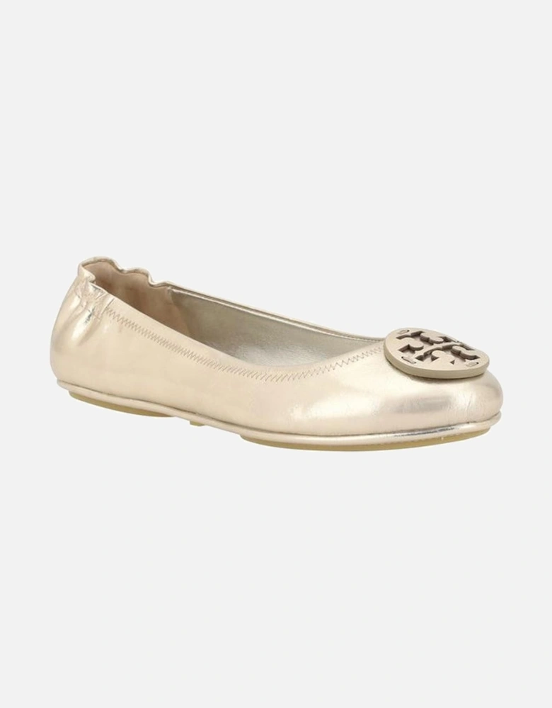 Minnie Ballerinas Women - Gold Flats