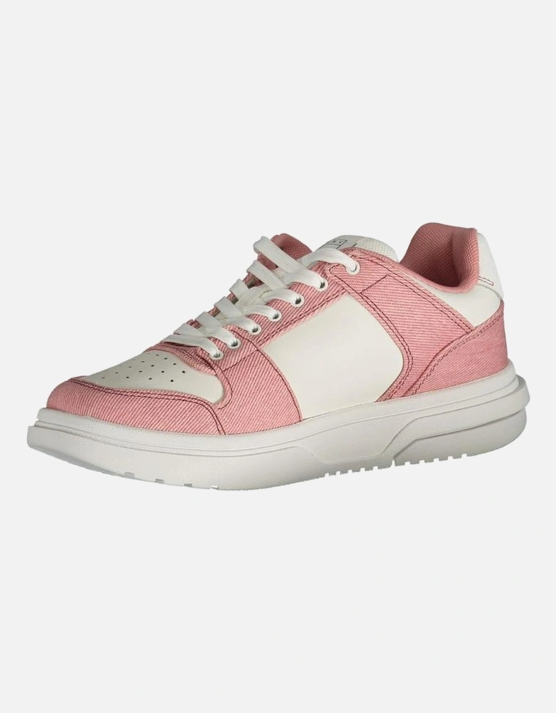 Pink Polyester Sneaker Women