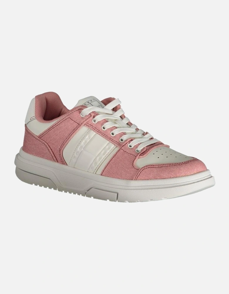 Pink Polyester Sneaker Women