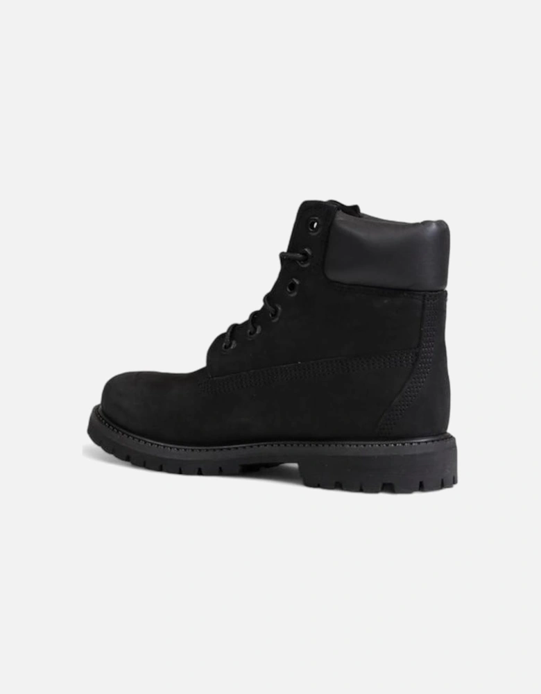 Recycled Leather Platform Sneakers Women - Black Boots