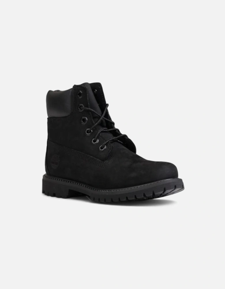 Recycled Leather Platform Sneakers Women - Black Boots