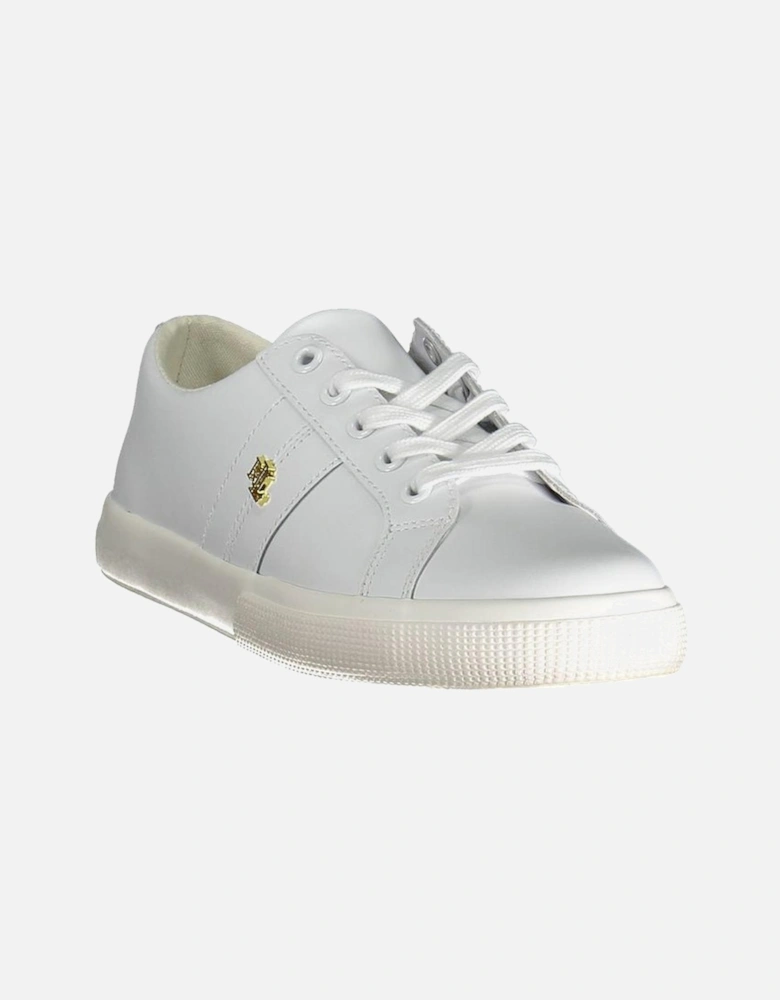 White Polyester Sneaker Women