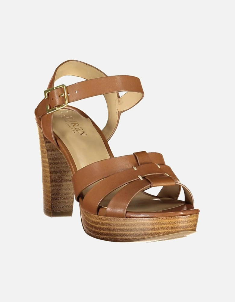 Brown Leather Sandal Women