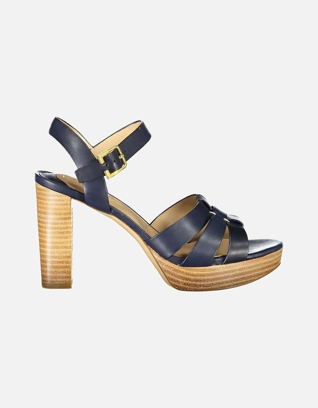 Blue Leather Sandal Women, 4 of 3