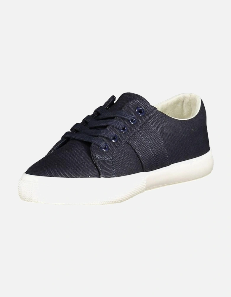 Blue Cotton Sneaker Women