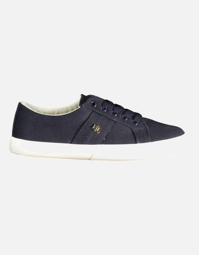 Blue Cotton Sneaker Women