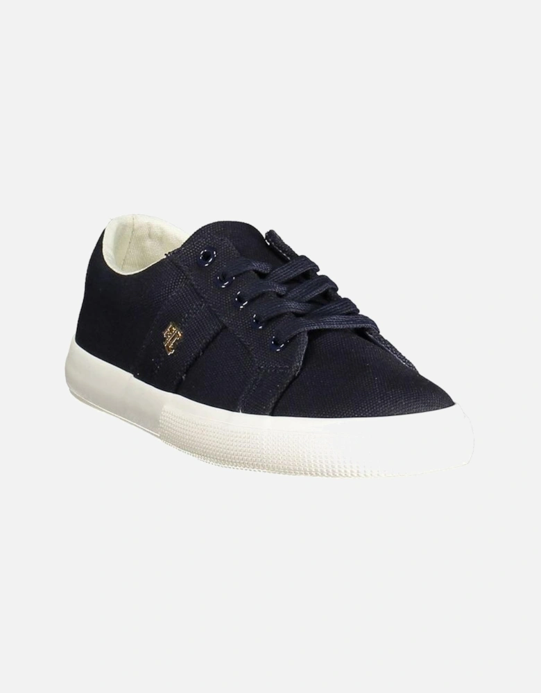 Blue Cotton Sneaker Women