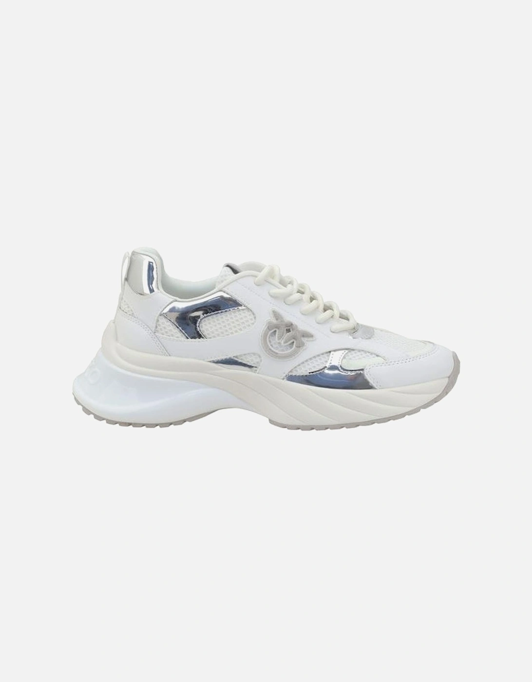 Ariel Wave-Toe Lace-Up Sneakers Women - White, 5 of 4
