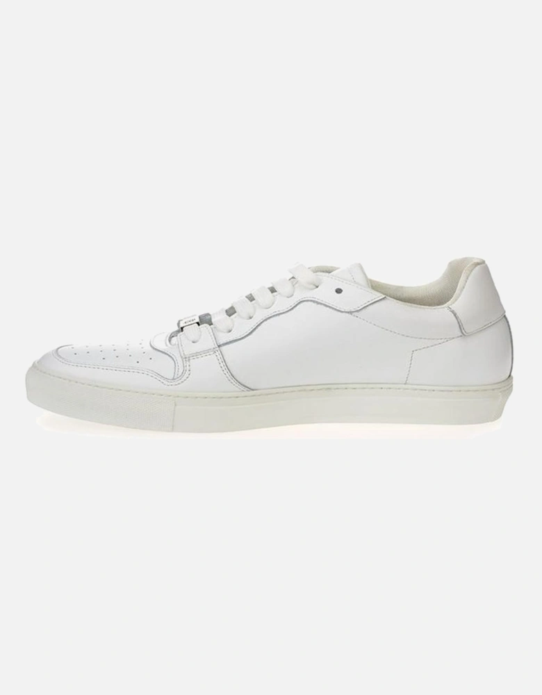 White Leather Sneakers Luxe Footwear Women