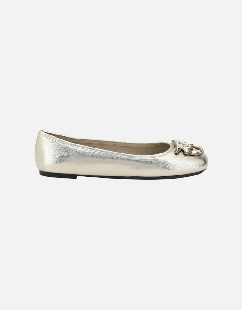 Gioia Ballerinas Women - Silver Flats