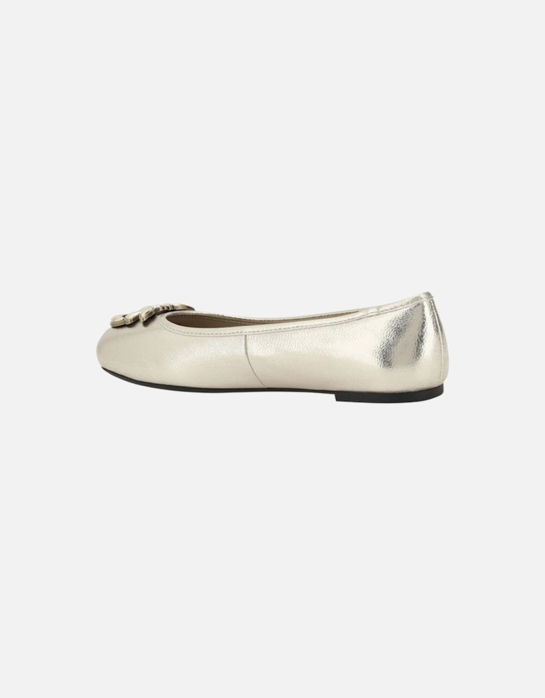 Gioia Ballerinas Women - Silver Flats